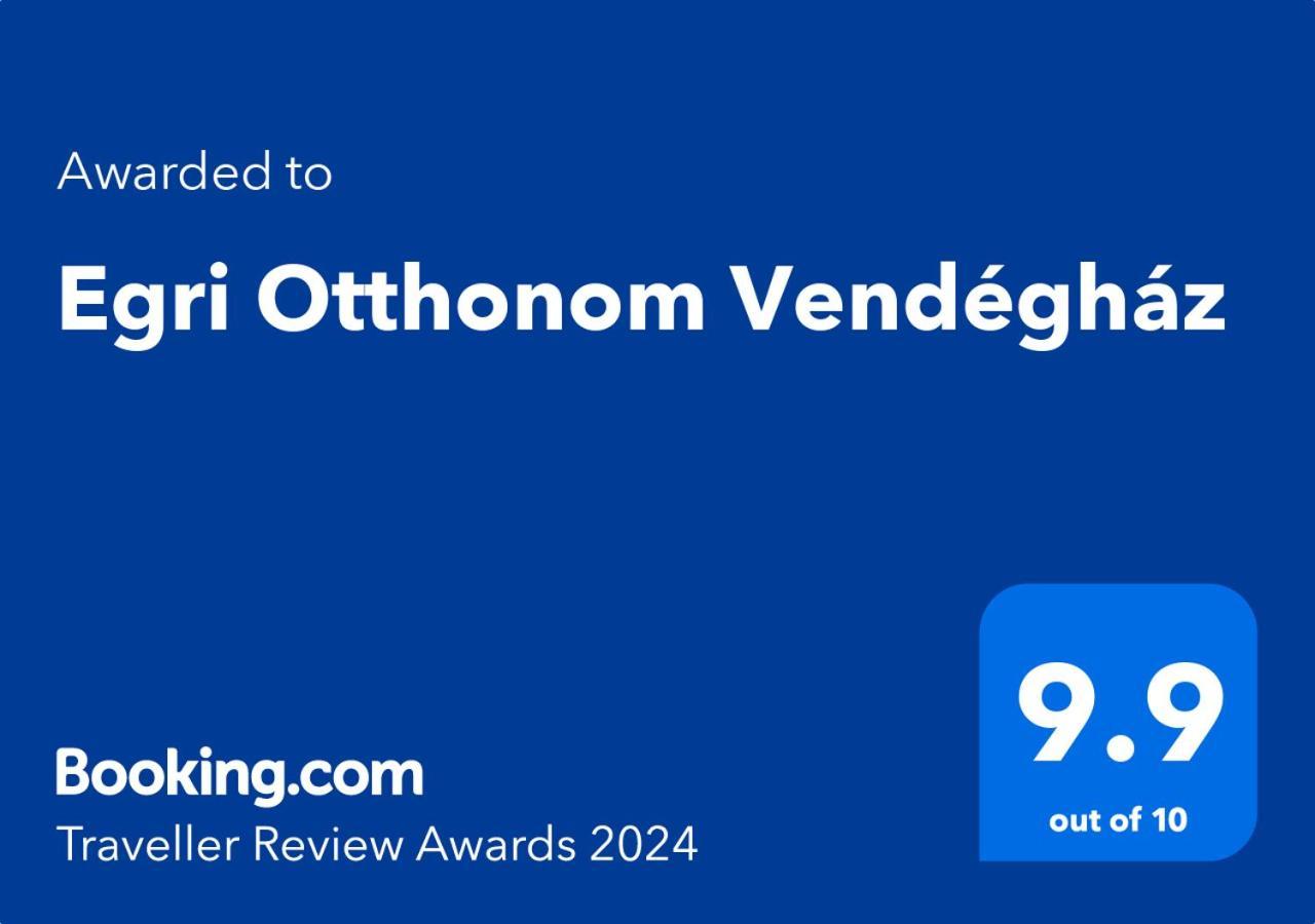 Egri Otthonom Vendeghaz Hotel Buitenkant foto